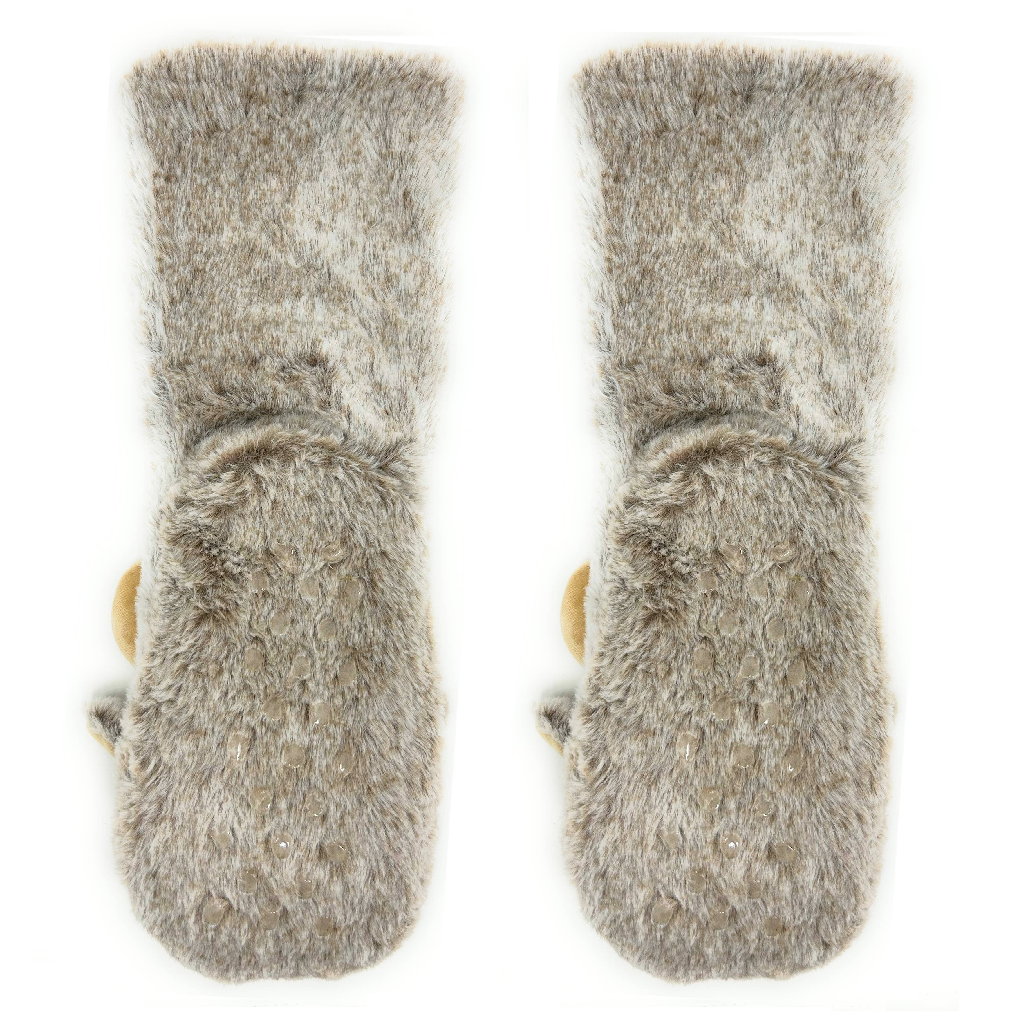 Oooh Yeah/Sock It Up/Oooh Geez Slippers – Engroshandel Hjemmesko - Børn – Moose Up | Sjove Animal Plush Gripper Slipper Slipper-strømper til børn2