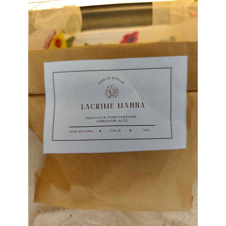 Resina Lágrimas Manna 50 g para venta al por mayor de Con Le Stelle
