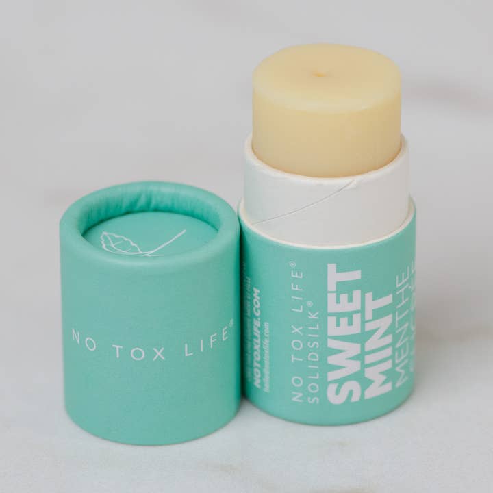 No Tox Life - Wholesale Lip Balm - SOLIDSILK® Lip Butter - Sweet Mint - No Tox Life