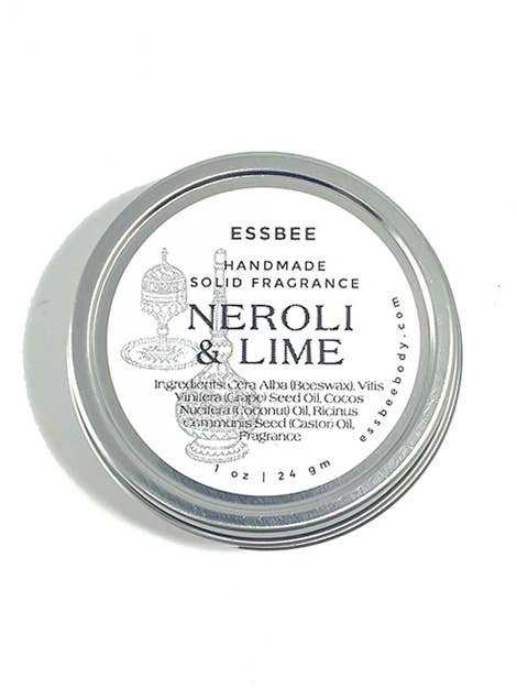Neroli & Lime Solid Fragrance for wholesale by Essbee Bath and Body