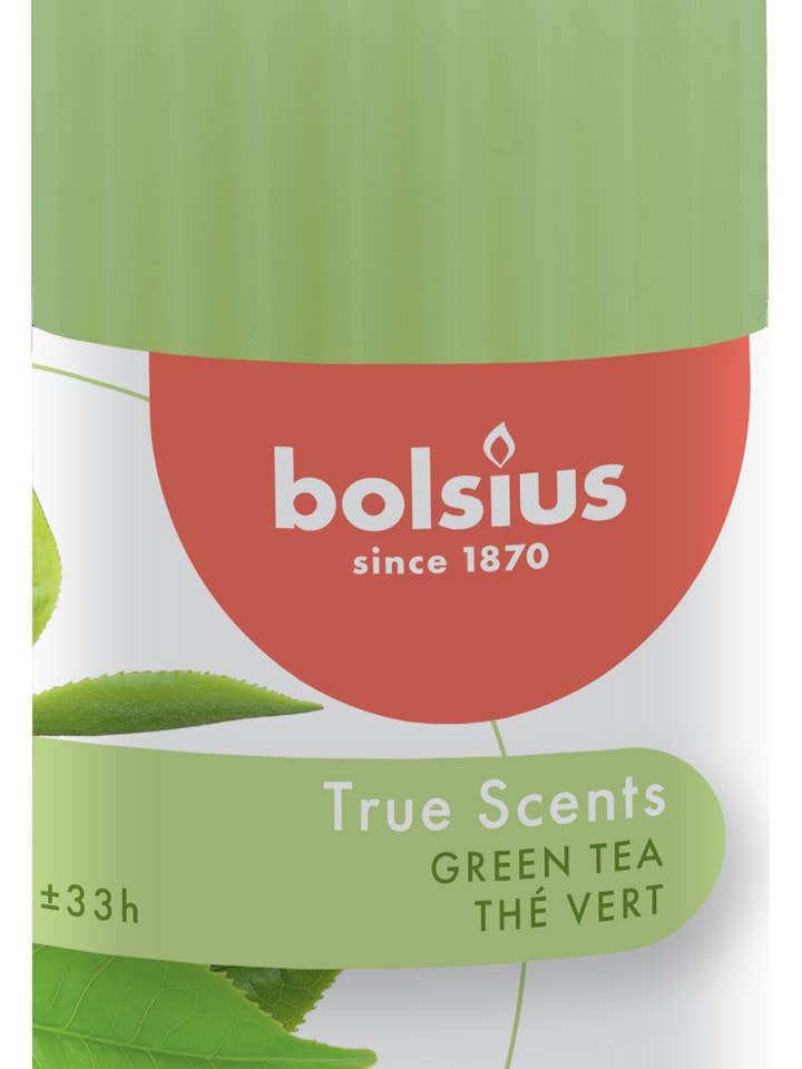 True Scents Candela a Stelo 120/58 Tè Verde per la vendita all'ingrosso da parte di Sfeerpunt