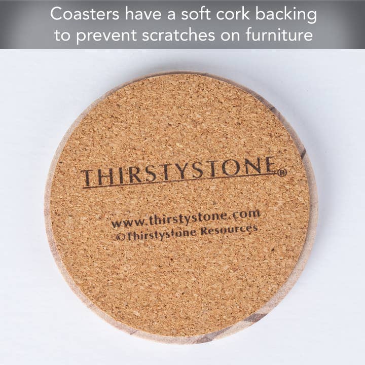 CounterArt/Highland Home/Thirstystone - Wholesale Coasters - Thirstystone Cinnabar All Natural Sandstone Coaster 4 Pack1