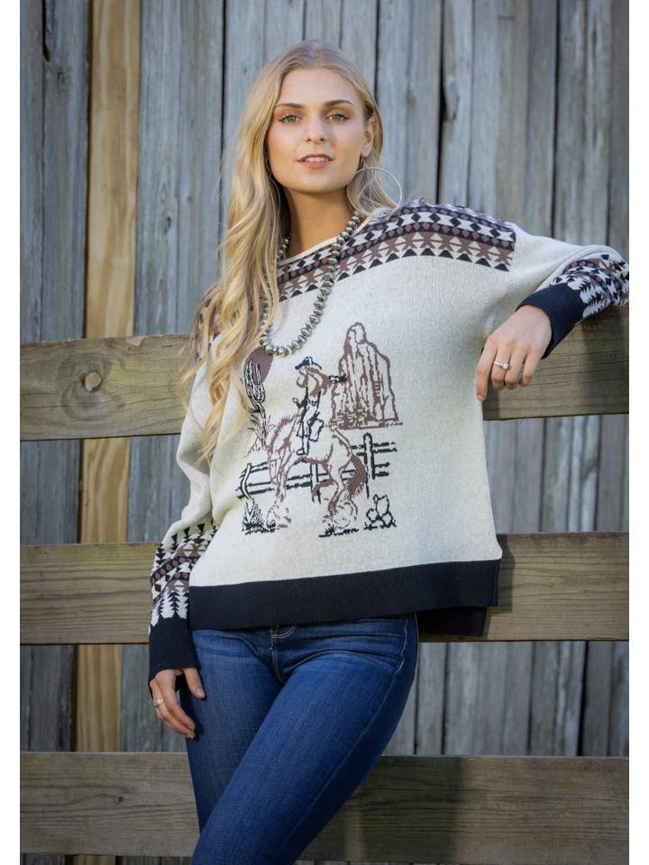 Cotton & Rye Outfitters - Wholesale Knit Sweater - Women's - Calamity Jane Sweater (CRK805)