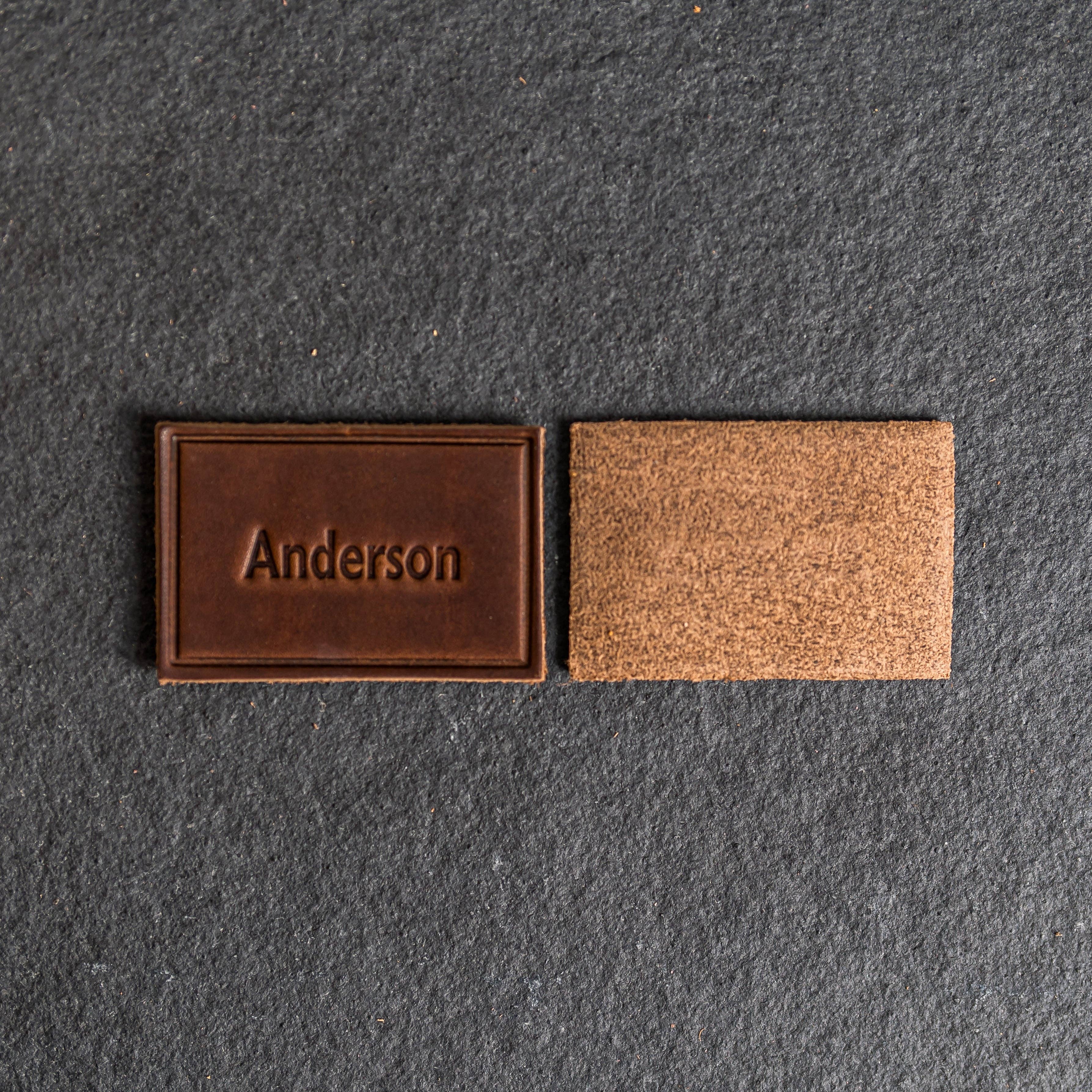 Ox & Pine - Vendita all'ingrosso Toppe - Toppe in Pelle Floreale con Chiusura a Strappo Opzionale - Cerchio7