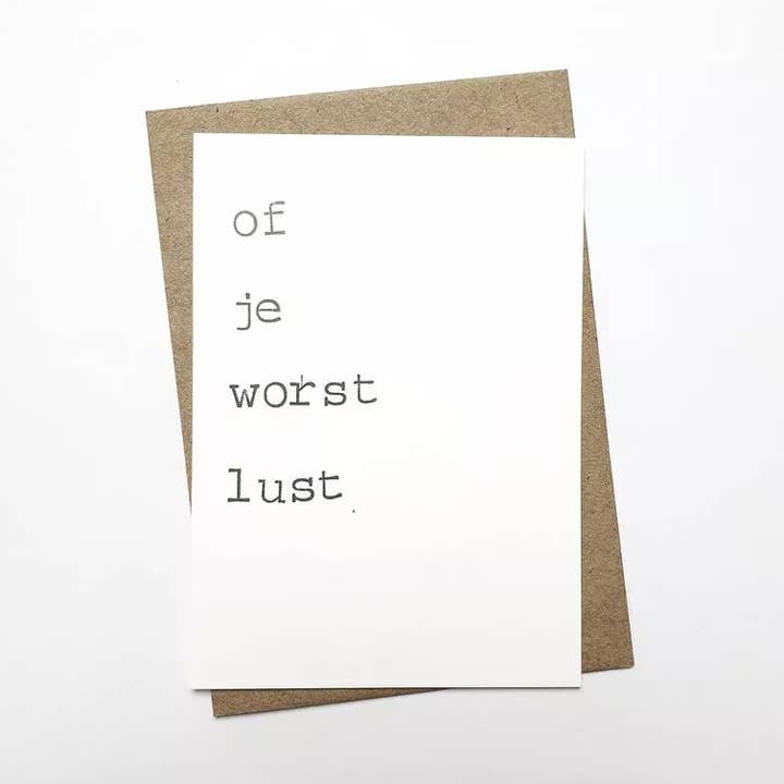 Ob Sie Wurst mögen für den Großhandel von By Mar Postcards