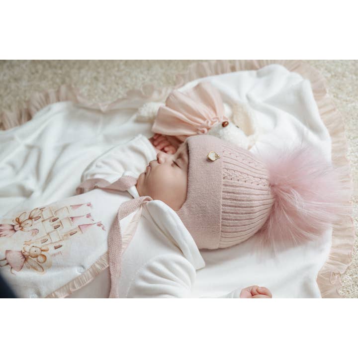 JAMIKS KIDS FASHION Sp. z o.o. Sp.k. - Wholesale Beanie - Kids - Girls’ Winter Hat with Pom-Pom Korina
6