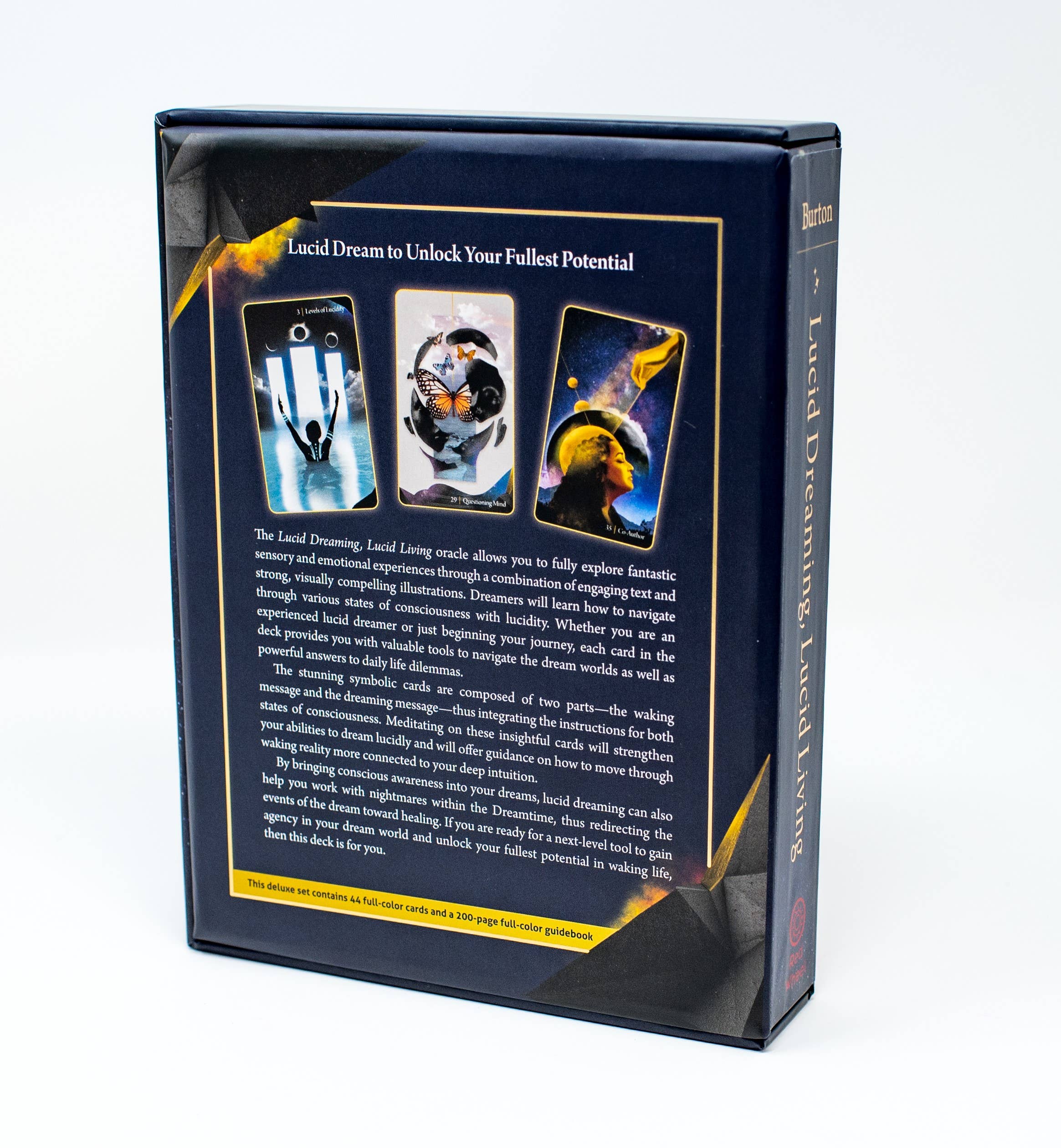 Red Wheel/Weiser LLC - Wholesale Tarot Cards - Lucid Dreaming, Lucid Living Oracle: 44 Cards & 200 Pg. Book2