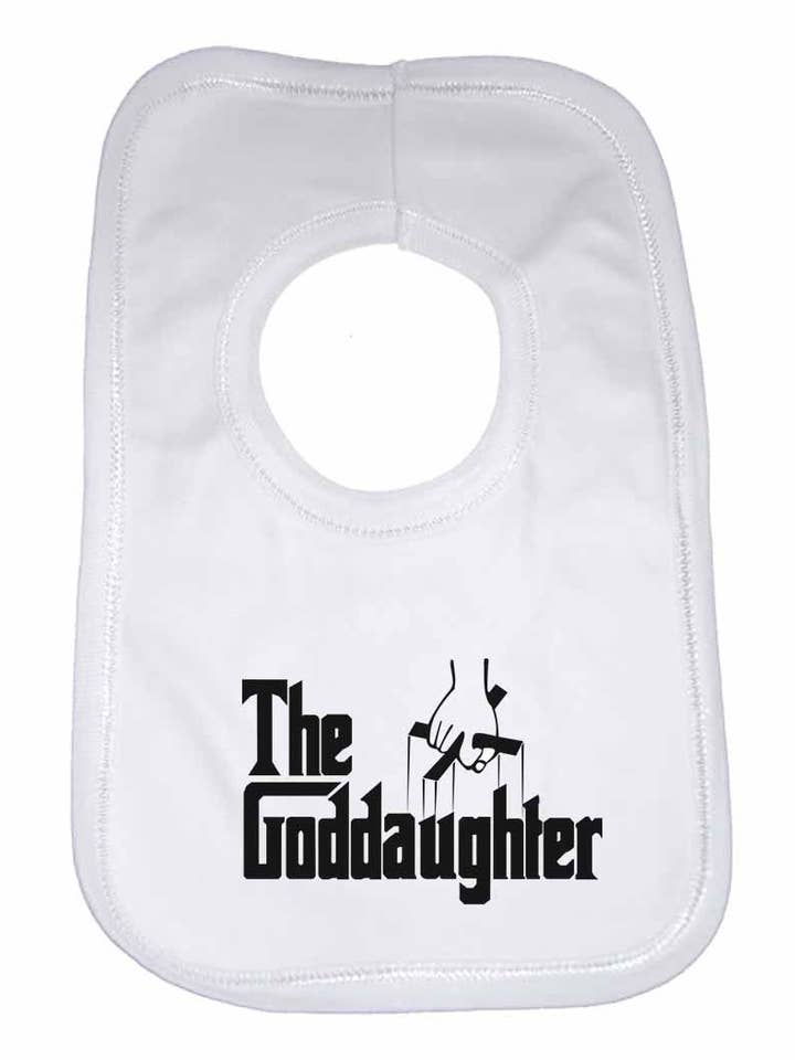 Bavaglini per bambini e bambine The Goddaughter per la vendita all'ingrosso da parte di Little Ratbag