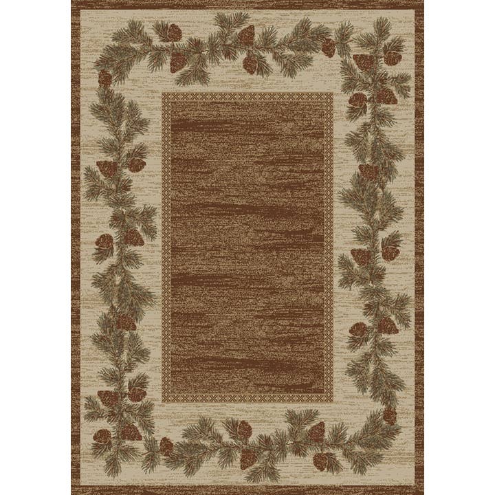 Mayberry Carpet & Rugs - Wholesale Area Rug - Hearthside Mountain View Pinecones Area Rug