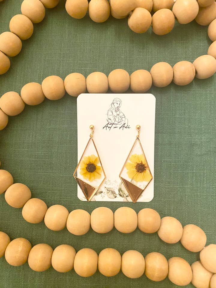 Diamond Blomster Øreringe for engroshandel hos ARTXADI