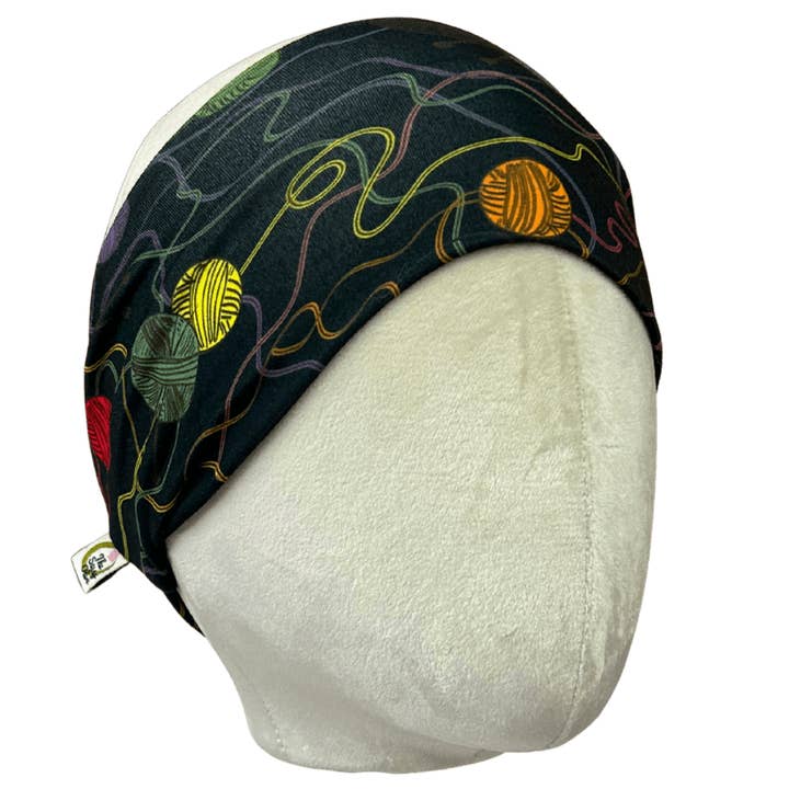 Yarn Stash Stretch Headband for wholesale by The Sassy Olive Handmade Headbands