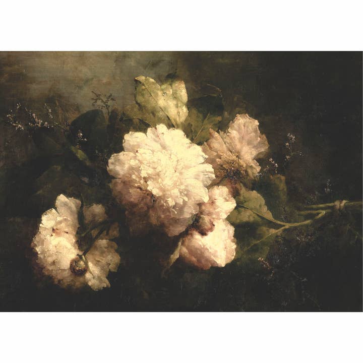 Peonies Still Life Decoupage Rice Paper - A3+ - for Crafts for wholesale by Craft Kreatively