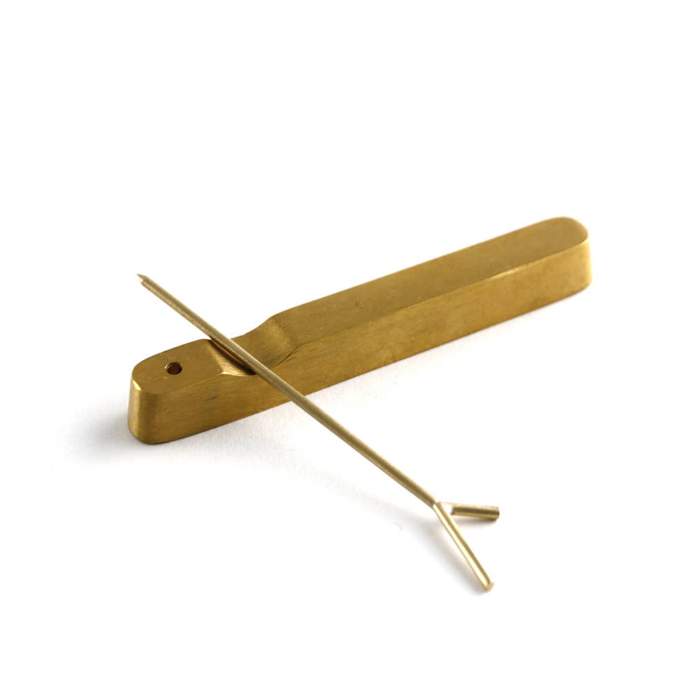 shesay – Suporte de colher por atacado – Descanso de talheres em LATÃO onde se podem colocar palitos3