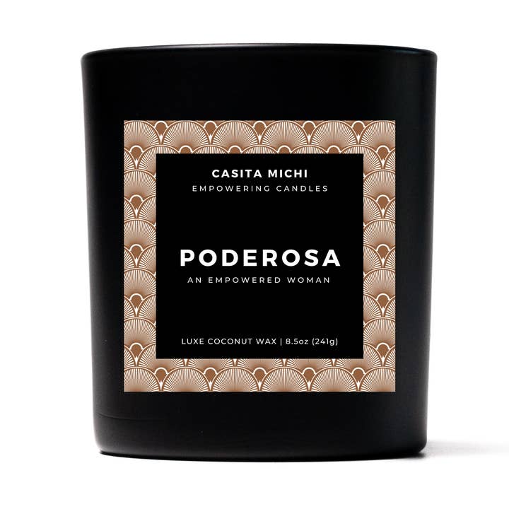 An Empowered Woman (PODEROSA) Candle, 8.5oz for wholesale by CASITA MICHI