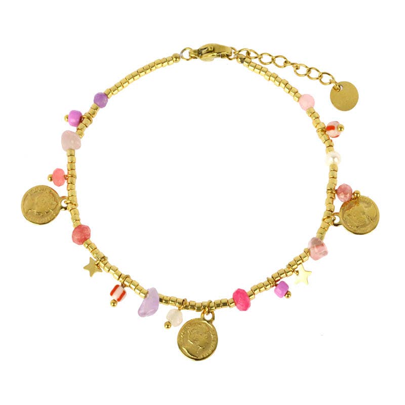 Les Cleias – wholesale Wristlet – Silas steel bracelet2