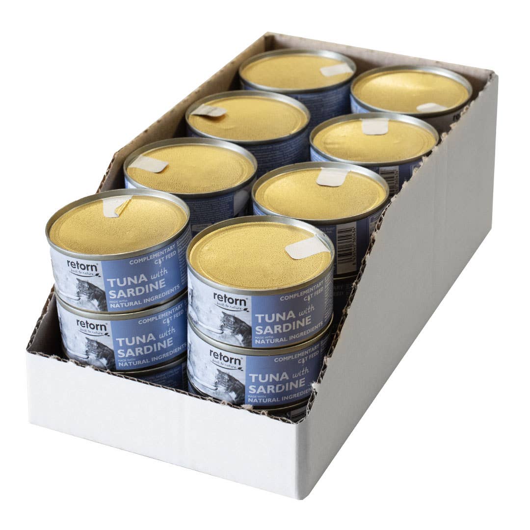 POCURULL SL (Retorn) - Wholesale Pet Food - Cat - Tuna Cat Cans with Sardine De Retorn1