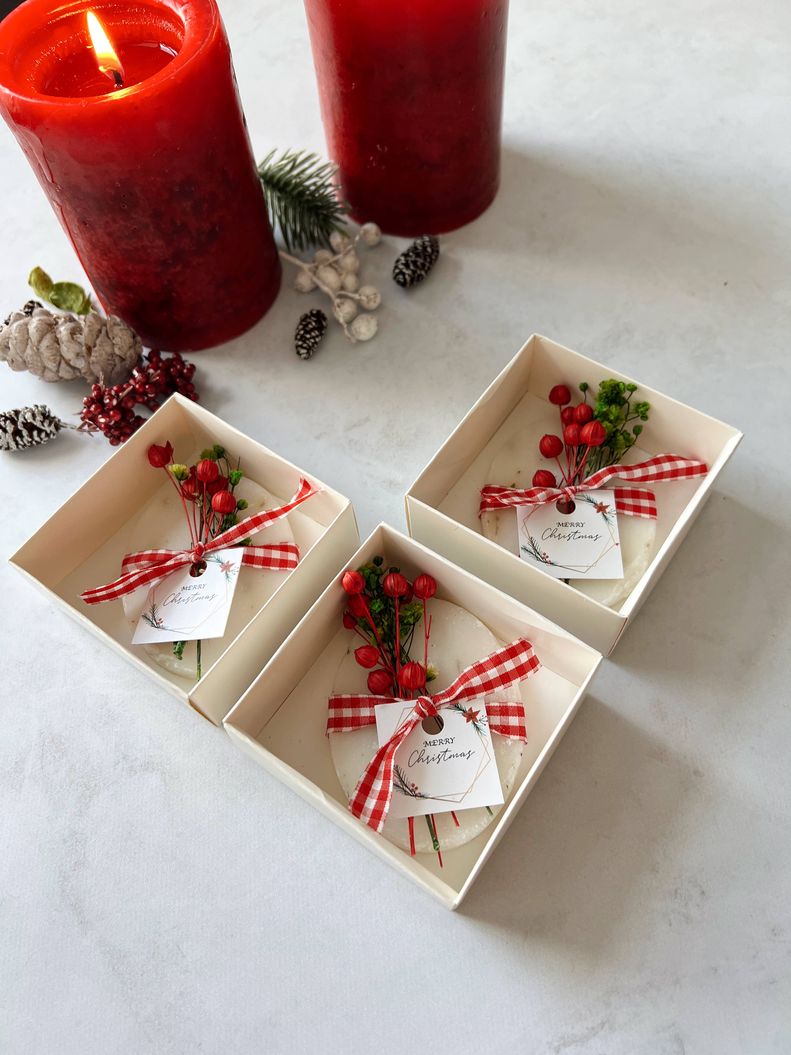 Uniq Favors - Vendita all'ingrosso Regalini per gli invitati - Sapone regalo natalizio, bomboniere personalizzate per gli ospiti4