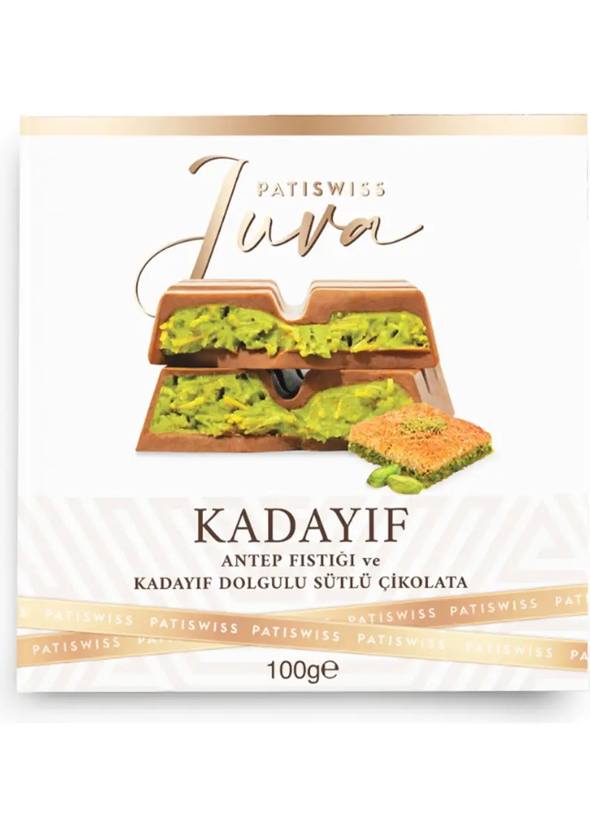 Pistest - Wholesale Chocolate Bar - Juva Dubai Chocolate with Pistachios and Kadayif 100g0