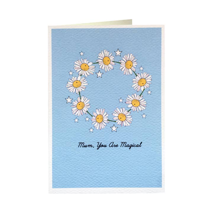 Daisy Mothers Day Card - Daisy Chain for wholesale by Rosie Wonders