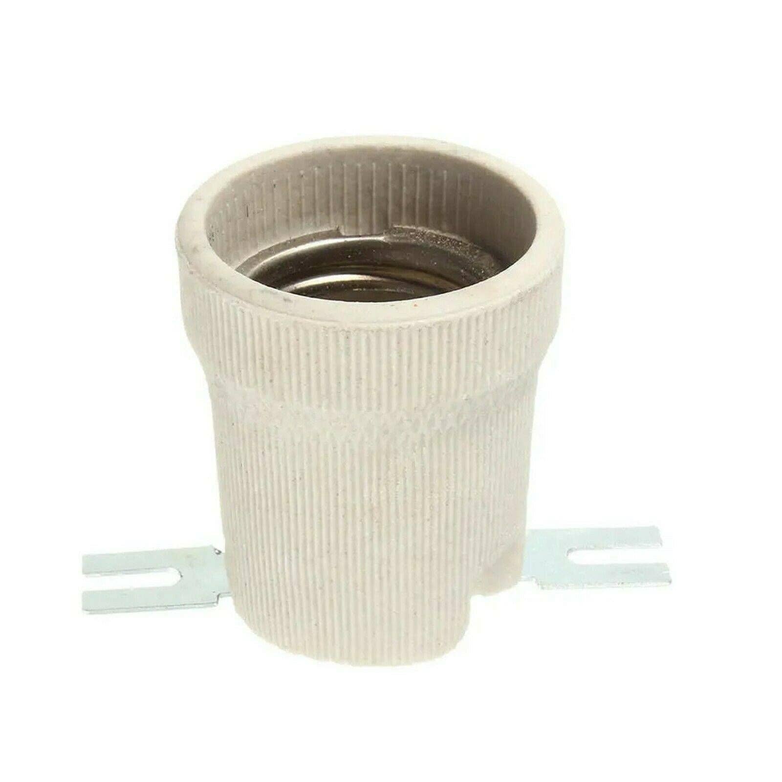 Ledsone - Vente Ampoule/spot - Douille d'ampoule à vis Edison vintage ES E27 en porcelaine céramique5