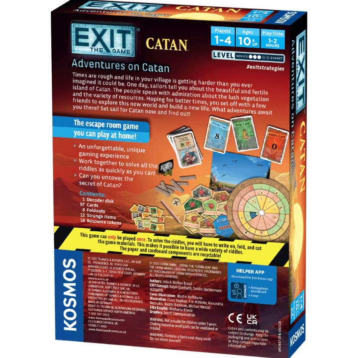 Thames & Kosmos UK LP – wholesale Board game – Exit: Adventures in Catan1
