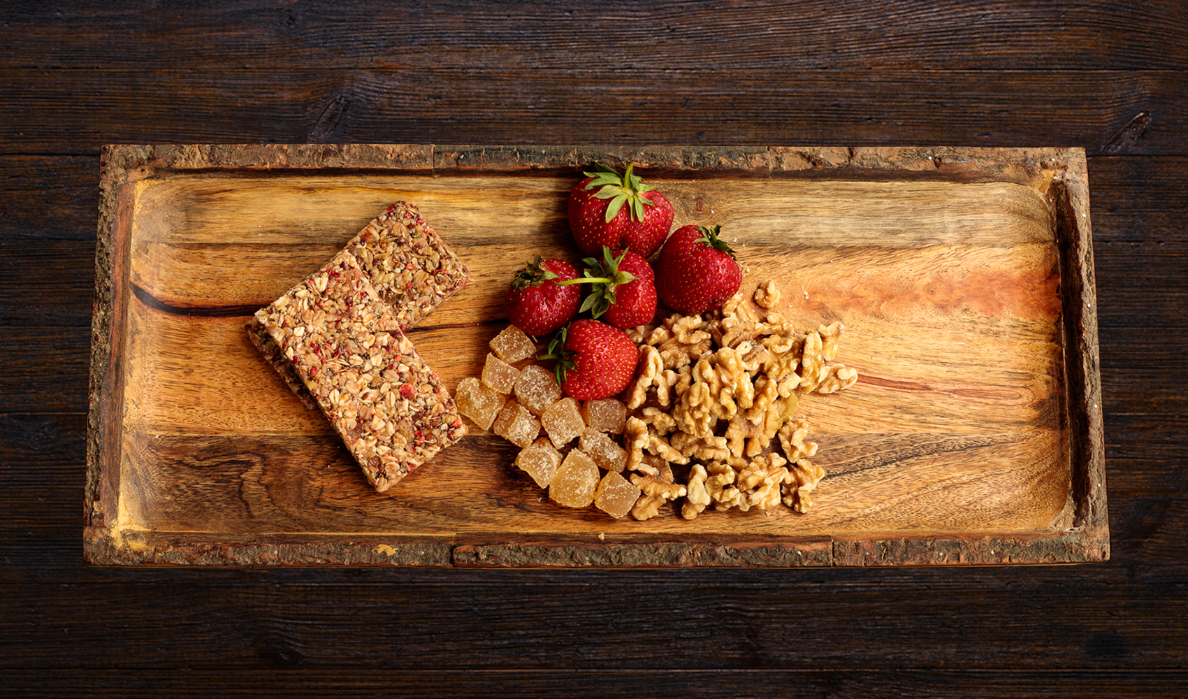 Dak Bar - Wholesale Snack Bar - Bobcat Bar - Walnuts, Strawberries & Ginger Snack Bar6