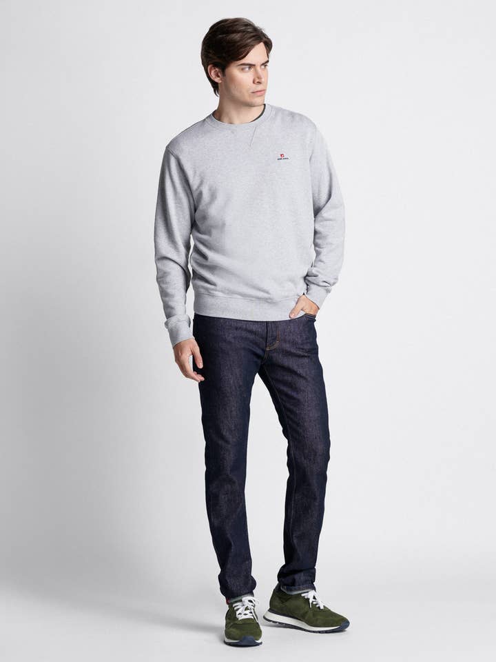 Sudadera Felpa Diagonal Bordado ADN para venta al por mayor de MIKE DAVIS