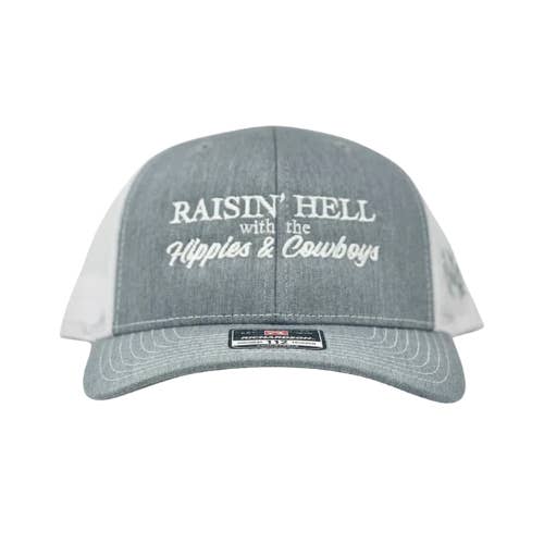 The Mad Hatter Co - Wholesale Trucker Hat - Unisex - MHC Raising Hell with the Hippies and Cowboys