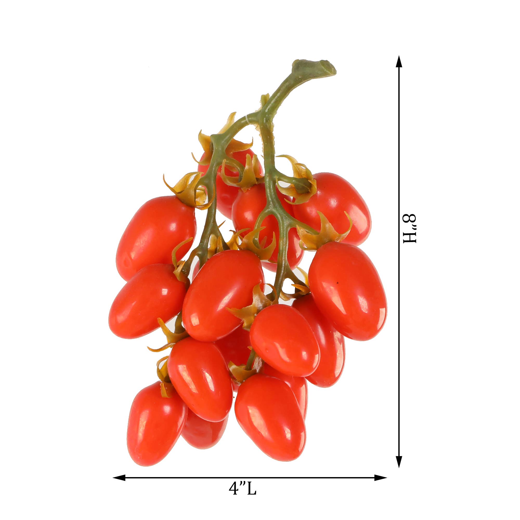Flora Bunda Inc - Wholesale Decorative Tabletop Object - Artificial Grape Tomato Cluster1