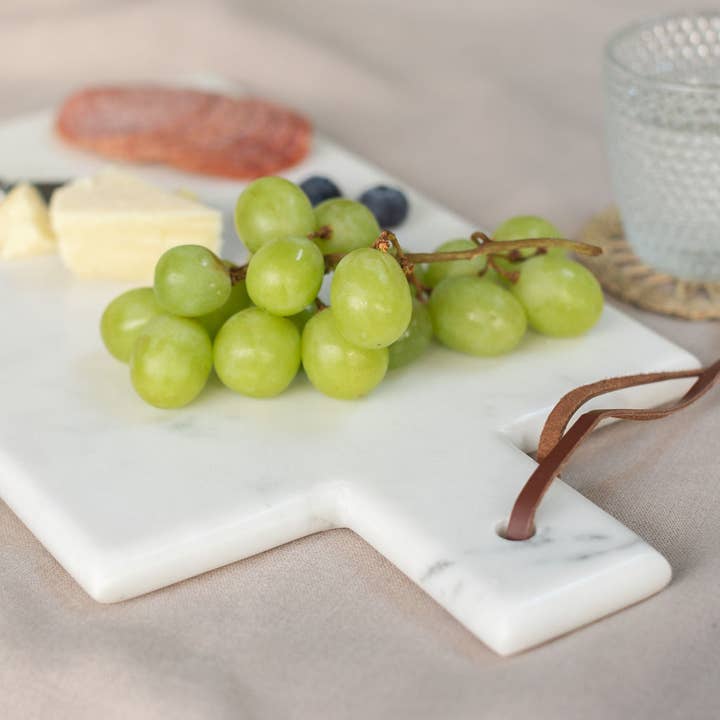 Arthur Cameron – wholesale Cutting board – White Marble Rectangular Chopping Board1