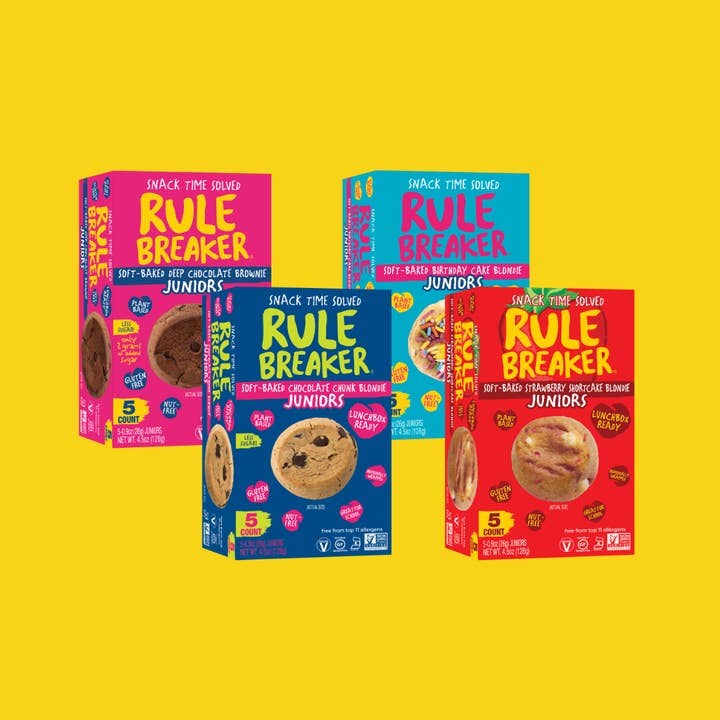 Rule Breaker Snacks - Wholesale Snack bar - Juniors Variety Pack