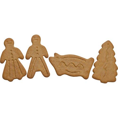Sweetish- Swedish Candy Wholesale - Wholesale Cookie - Nyakers Original Gingersnaps Holiday Shapes 13.05oz