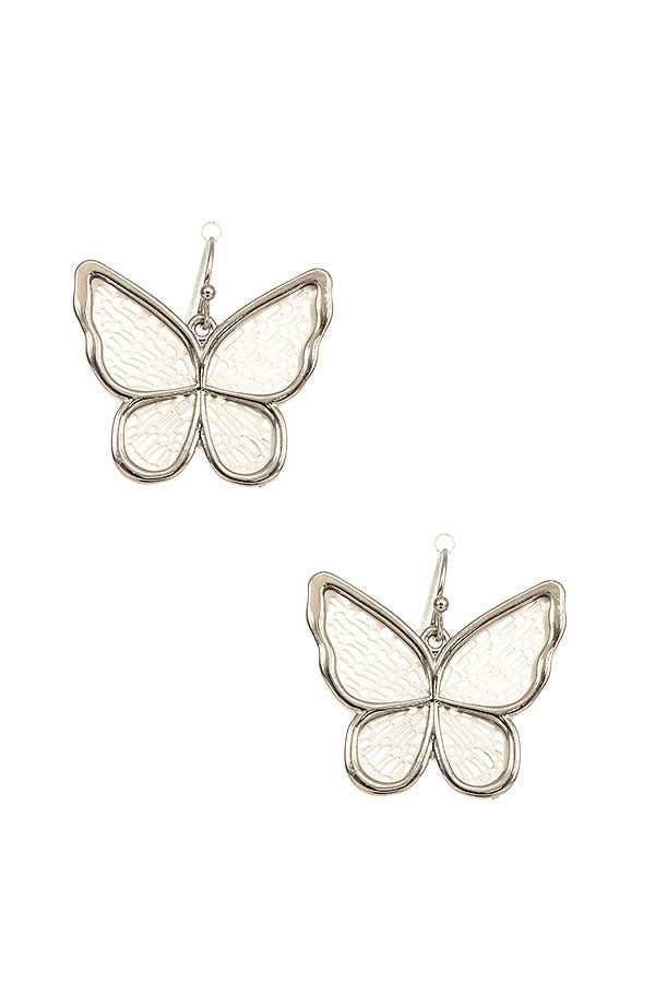 anbfashion – wholesale Dangle earrings – BUTTERFLY CUT OUT DANGLE EARRING 5495