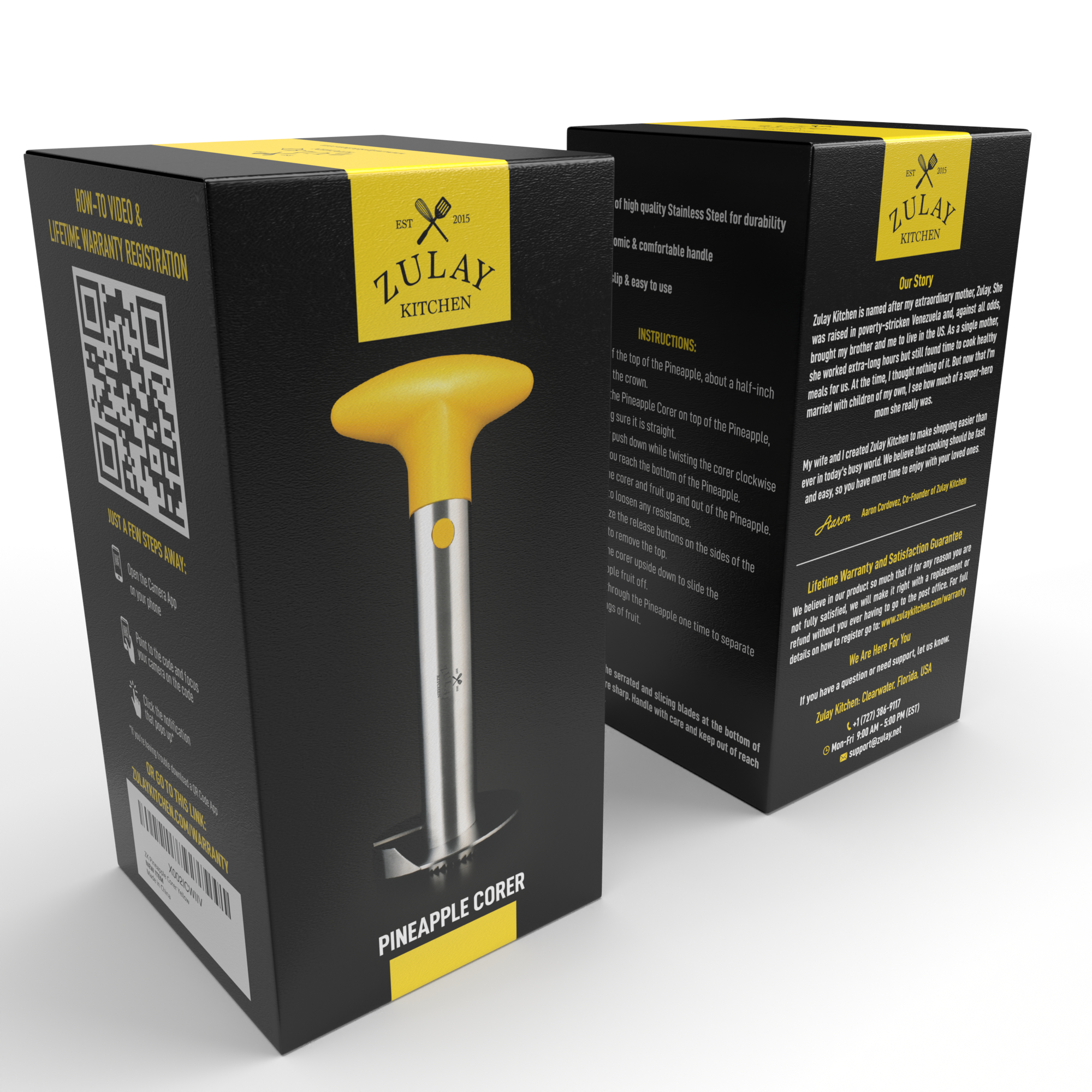 Zulay Kitchen – Engroshandel Køkkenredskab – Ananaskerner og skæreværktøj14