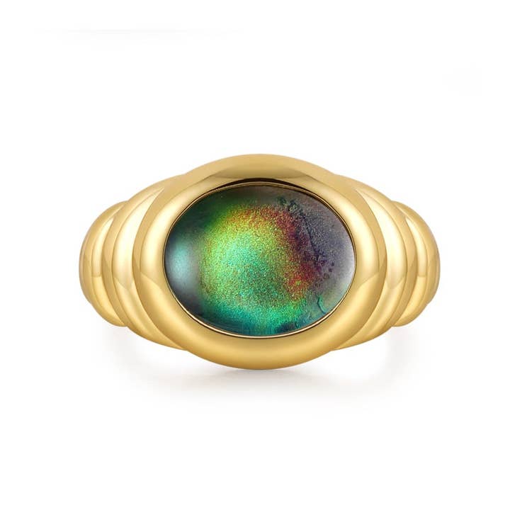 Elizabeth Stone Jewelry – wholesale Cocktail/Statement Ring – I en humörring