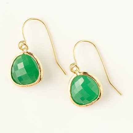 Ædelsten på krogørering 80 Farvevalg Brugerdefineret Guld Sølv for engroshandel hos Rebecca Accessories LLC