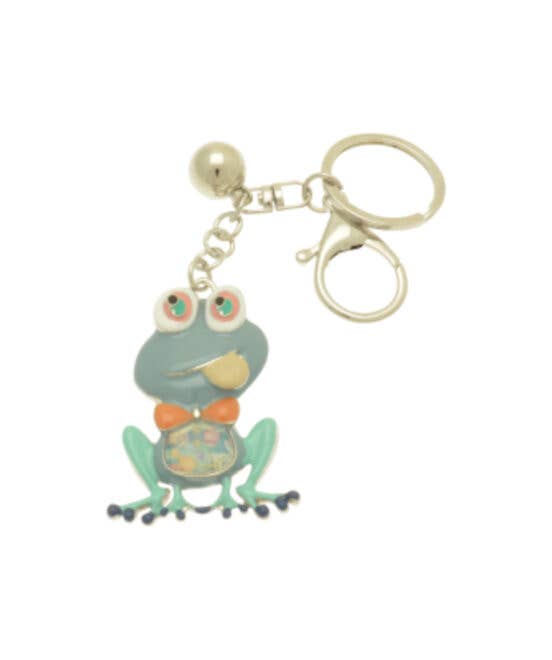 Miss Milly Limited - Wholesale Sleutelhanger - Uniseks - Blue Frog sleutelhanger0