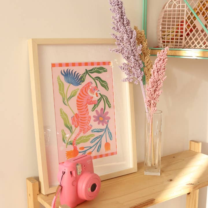 La Petite Épicerie - Wholesale Art print - Paint kit by number - Tigre Fleuri4