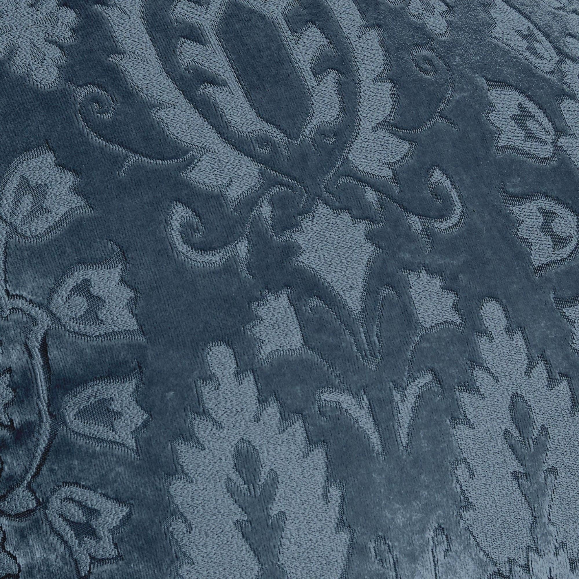 UW Home – wholesale Gardin – Trinity par gardiner med pencil pleat i blått från Curtina4