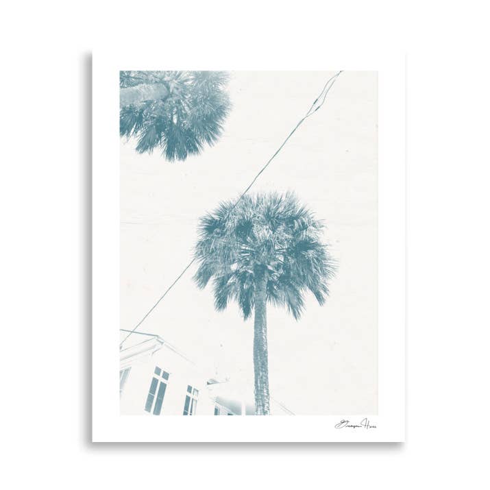 Palm Spree Giclée Print for wholesale by BY GREY Design