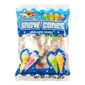 L&F Universal Goods - Wholesale Marshmallow - Snow Cones Mallow Cones 12/1.41OZ