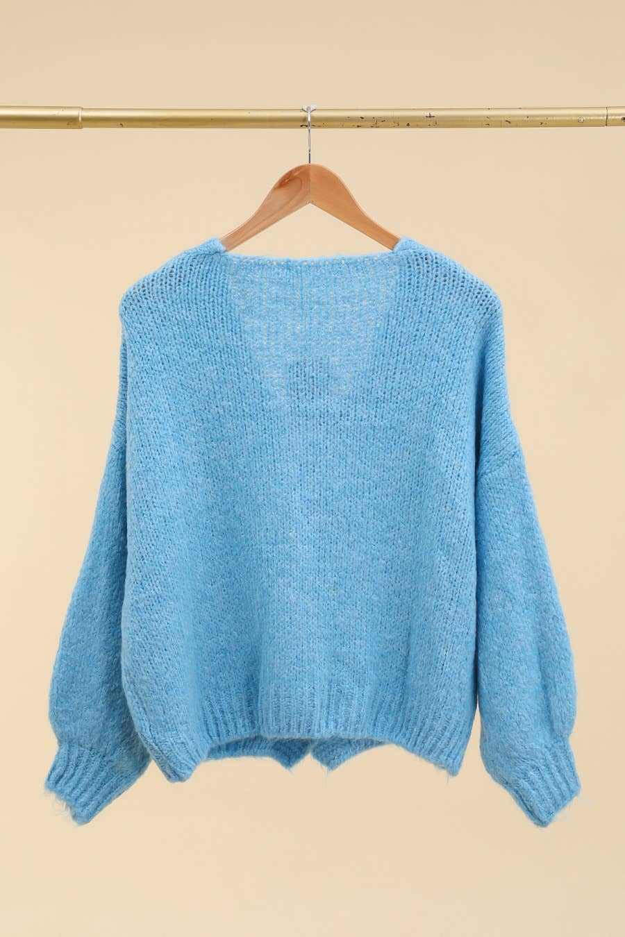 LÉA & LUC - Vente Cardigan – femme - Gilet cardigan col en V et motif fleur REF. 307792