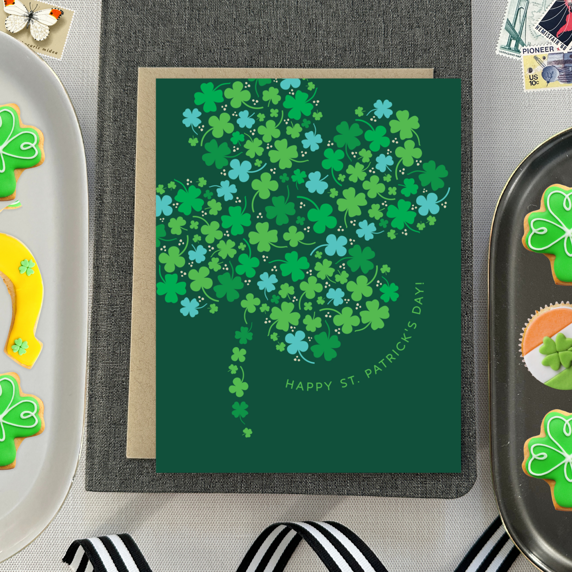 Barone and Co. – wholesale St Patricks dagskort – Små Klöver Kort5