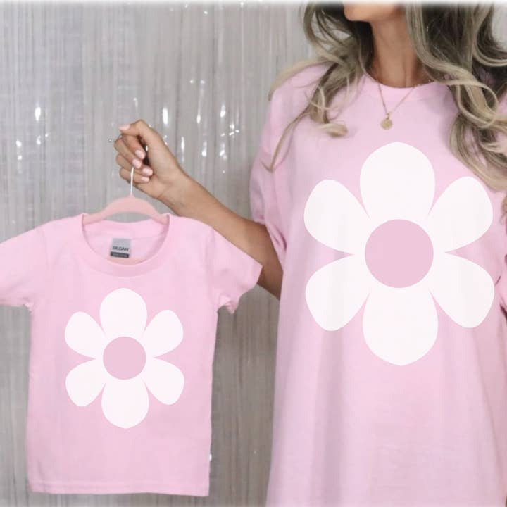 Pastel Daisy Matching Family Shirts –Spring & Summer Fashion for wholesale by Texas Twisted Wholesale