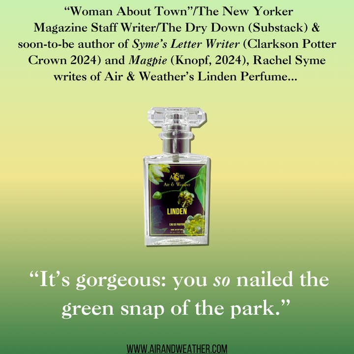 Air & Weather Perfume - Wholesale Perfume/Eau de Toilette - Air & Weather's Linden Perfume2