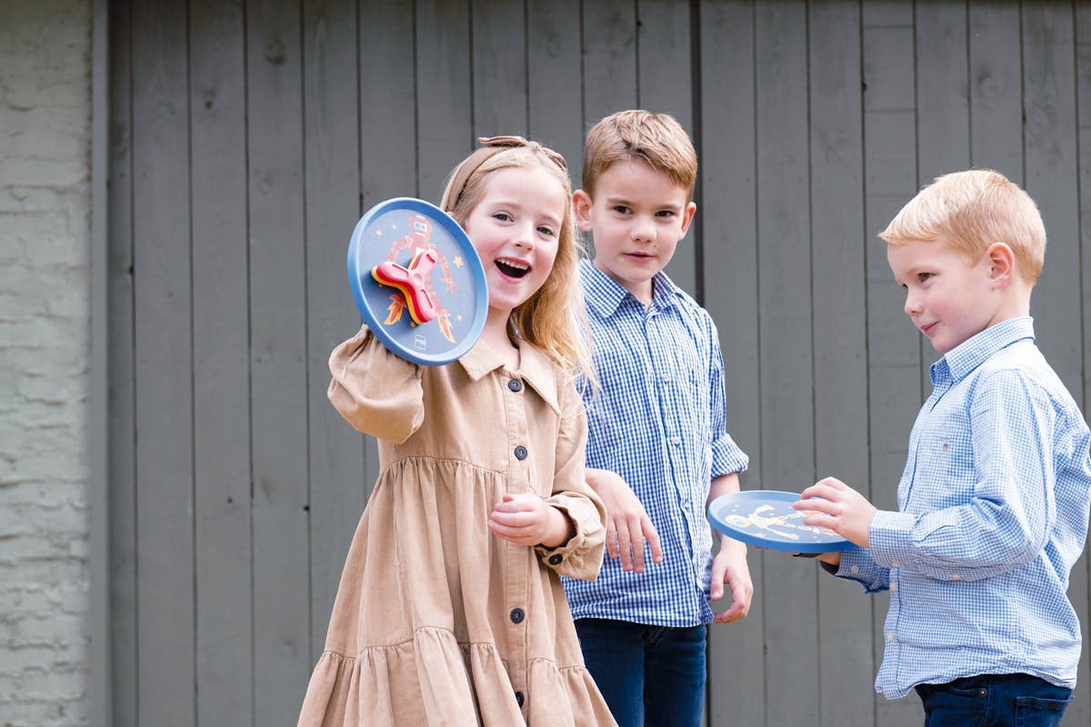 DAM - Wholesale Classic Toy - Kids - Scratch - Duo Disker Set ROBOT1