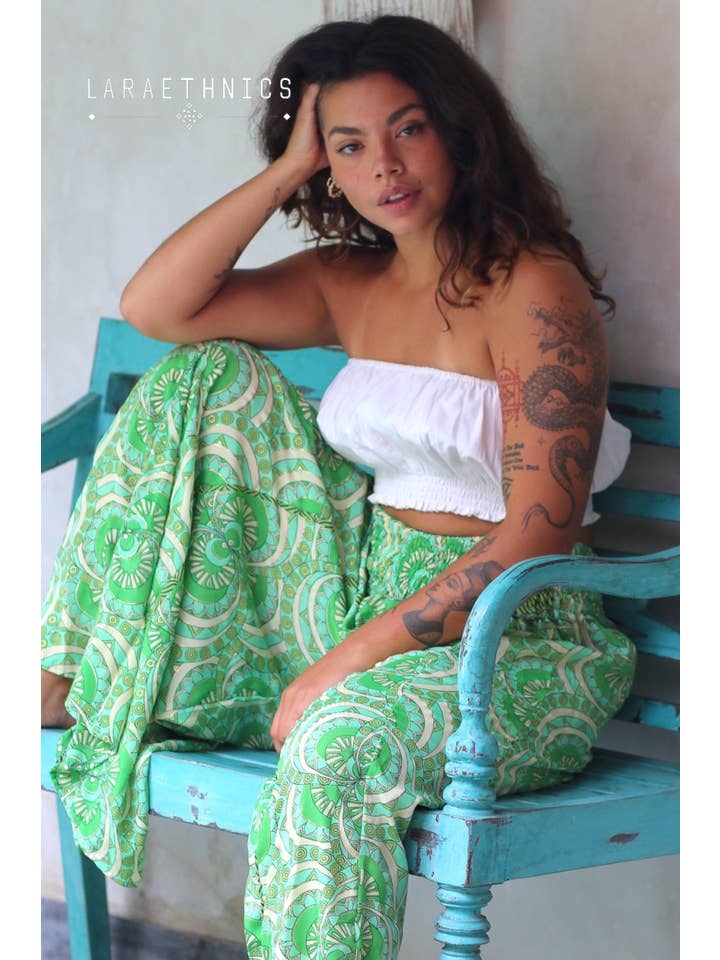 LARA ETHNICS - Wholesale Pants - Women's - PANTS - LAGUNA26