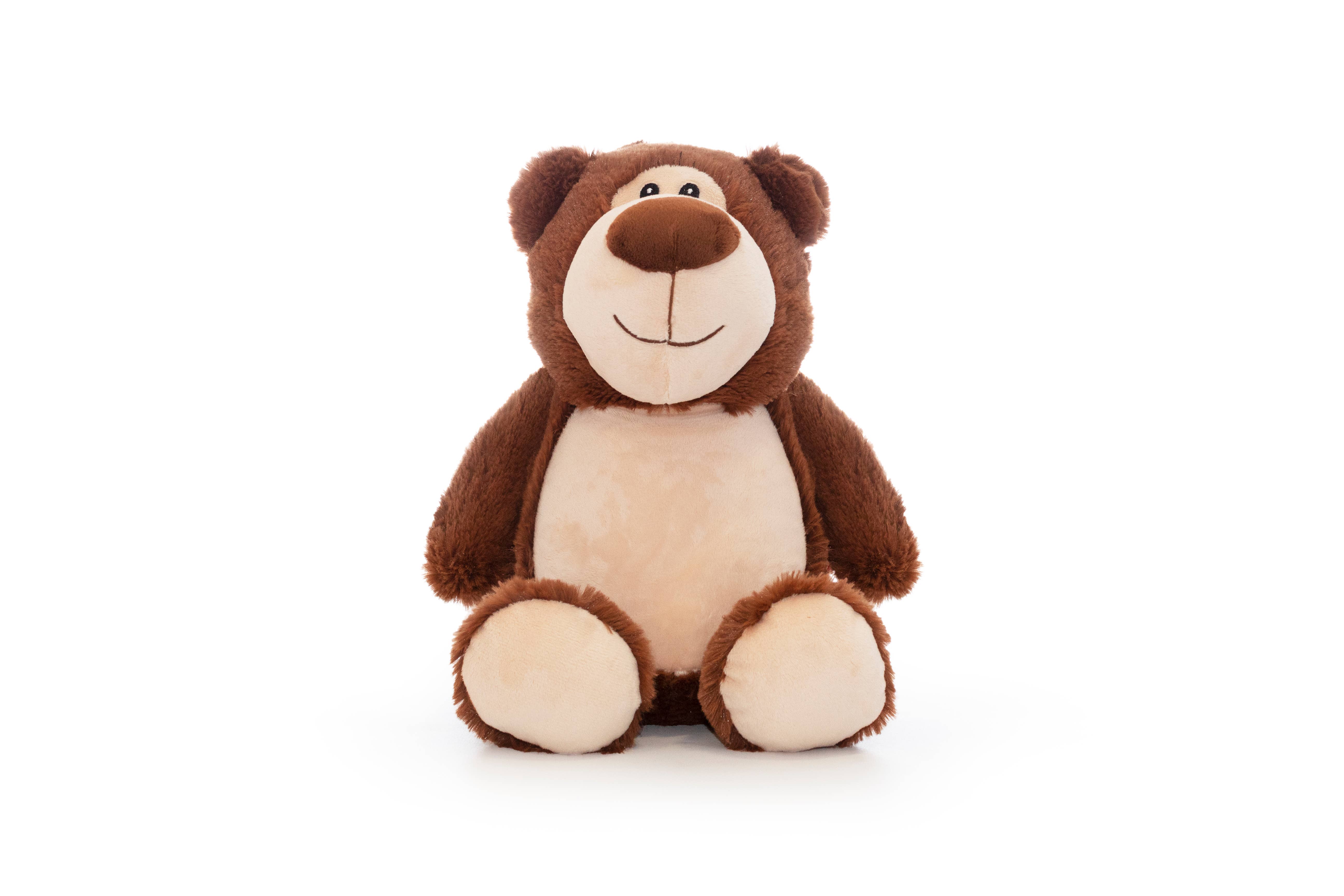 Cubbies - Vente Peluche – enfant et bébé - Ours brun avec poche de rembourrage amovible