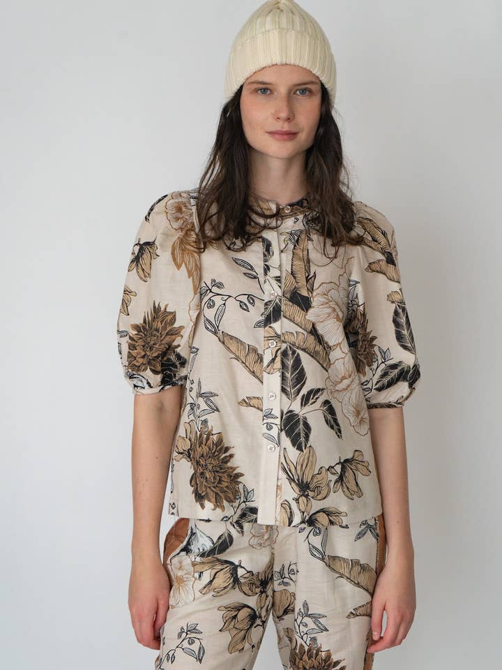 Ballonshirt Clara Portrait voor wholesale door Las Sureñas