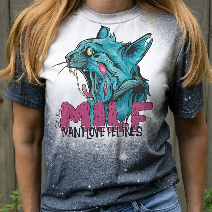 T-shirt Man I Love Felines pour la vente par Salt + Burn